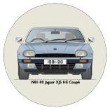 Jaguar XJS HE Coupe 1981-90 Coaster 4